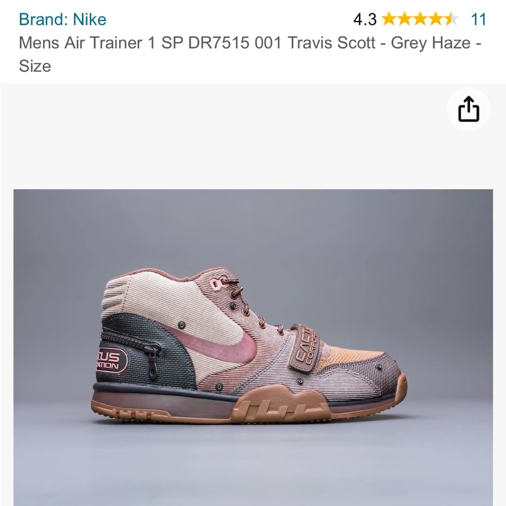 Travis Scott trainers